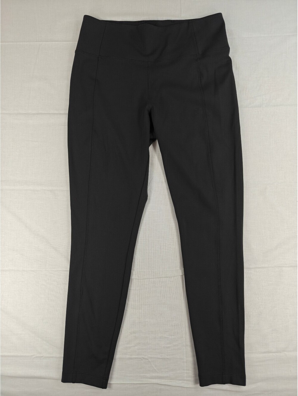 Athleta Delancey Tight Women’s Large Black High Rise Leggings Pants Pockets